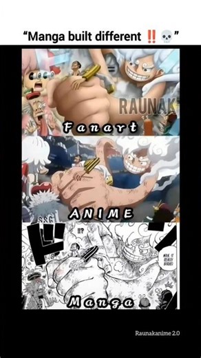 Manga built diffrent ...‼️😤 #onepiece