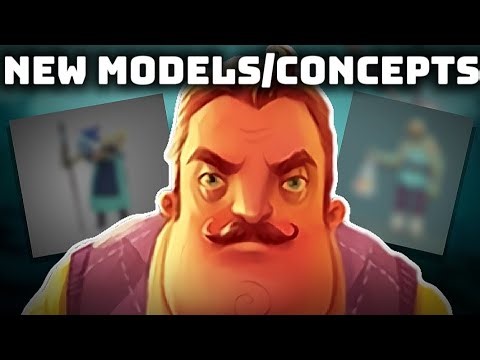 NEW Prototype 3 Models/Concepts Revealed (Hello Neighbor 3)