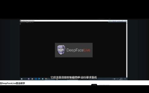 DeepFaceLive安装教学