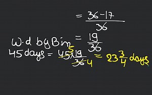 Time and Work Class 8... | Filo