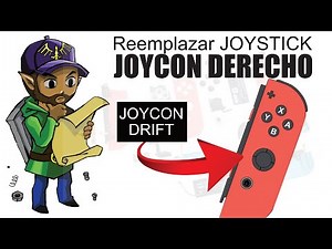REPAIR JOYCON DRIFT / Change joystick on Nintendo Switch RIGHT joy-con