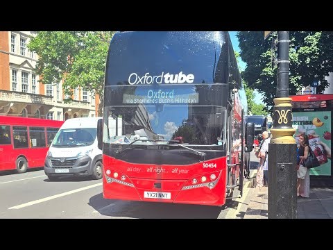 Coach Journey: Oxford Tube Volvo B11RLET Plaxton Panorama 50454 YX21 NNT