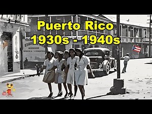 Rare Historic Vintage Photos of Puerto Rico| 1930-1949