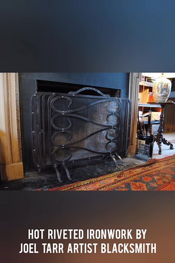 I made a little picture montage of some of my hot riveted ironwork after a short video I uploaded to YouTube of doing some hot riveting has been watched 11,000 times in a few days! #riveting #rivets #hotrivets #blacksmith | Joel Tarr blacksmith