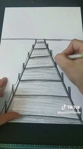 Step-by-Step Drawing: Beach Scene with Palm Tree