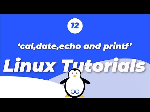 Linux Tutorials | General Purpose Utilities | GeeksforGeeks