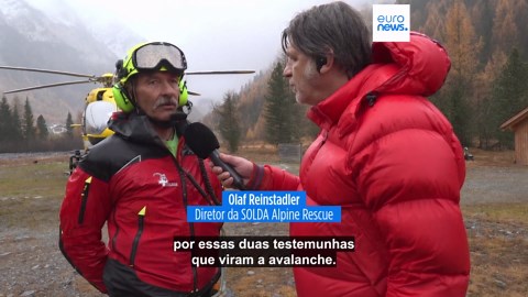 Itália: avalanche no Tirol do Sul mata cinco alpinistas alemães
