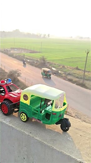 🛺 Remote 😱 🔥 control Tempu vs car 🚗 January 20, 2026 #rc #auto training video 😱🛺 Remote control 2ta😱