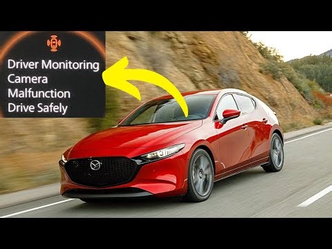 “Driver monitoring camera malfunction” warning in the Mazda 3