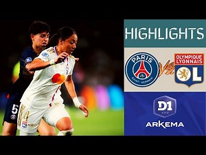 PSG vs Lyon Women's Division 1 Highlights | Match Day 2