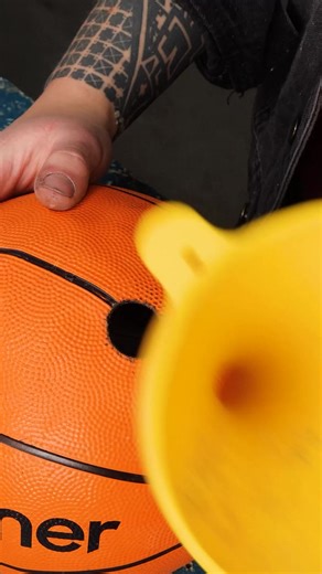 Reusing Old Basketball | Panda Curioso