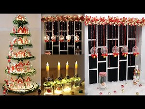 10 Christmas decoration ideas at home | Diy christmas decorations 2021