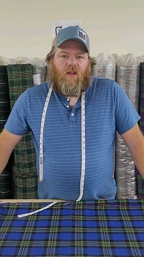 178 reactions · 4 comments | Mac takes us behind the scenes while making a kilt out of a custom tartan! How do you think it turned out? | USA Kilts | Facebook