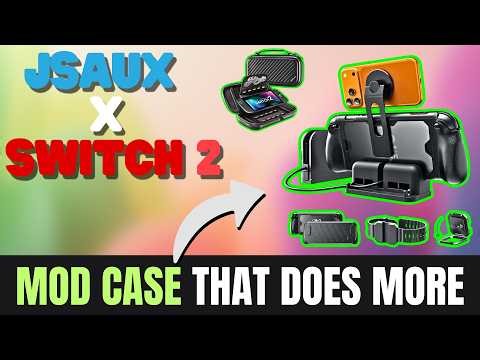 JSAUX ModCase for Switch 2 Is Surprisingly Good… + Carrying Case Review
