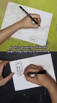 Different SPACE-themed characters every day for a week?