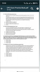 CPC MOCK Questions Part 1 #cpc #cpcexam #medicalcoding #jobsearch #cpconlindtraining#education