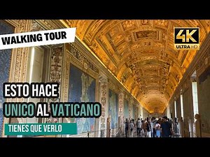 Incredible! This is what the Vatican Museums look like from the inside 😍 (Walking Tour)