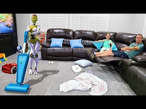 We Hired Robots to Clean Our House!!!