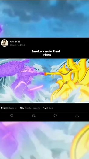 "Naruto vs. Sasuke: The Final Battle at the Valley of the End"