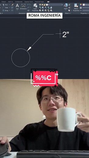 %%C #autocad #autocadtips #autocadtutorial