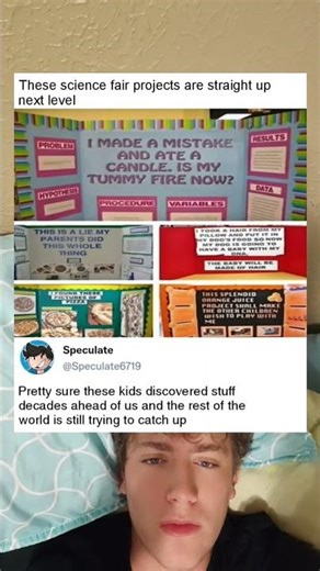 These science fair projects are straight up next level