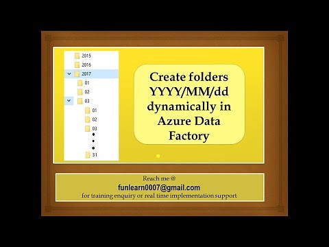 #92. Azure Data Factory - Create Year/Month/Day folder dynamically in Copy activity