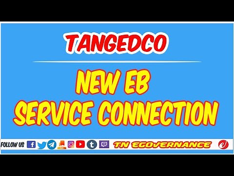 How to Apply New Service Connection in TNEB | Tamil | Online Service | TANGEDCO