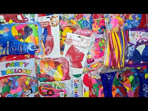 Unwrapping Tons of Balloons 🎈 | Satisfying ASMR Blow & Pop Fun