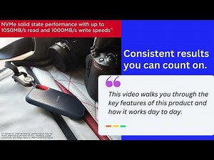 SanDisk Extreme Portable SSD Review | 1TB Rugged Storage Tested