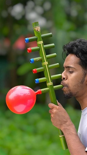 Six Colourful Bamboo Bqlloon Popping Crafts with NEW Edition #diy #art