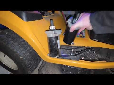 Changing the Starter in a Cub Cadet XT1 | Kohler Starter 7000 Series Starter Motor Replacement