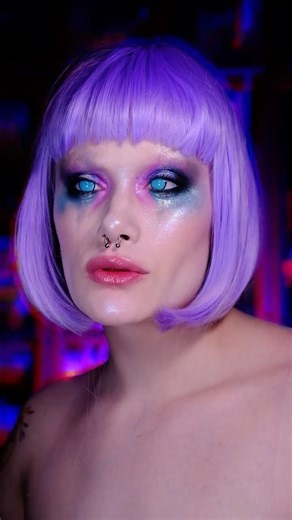 Electric Lavender ⚡️ #makeup #makeupartist #mua