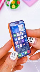DIY iPhone 17 Pro Max from Paper 📱✨ #miniaturecraft #schoolproject #papercraft #DIYcrafts #handmade #cutiepapercrafts #craft #diy | Cutie Paper Crafts
