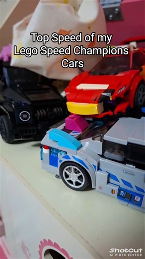 Top speed of my Lego Speed Champions cars😈 #shorts #lego #speedchampions #legocars #topspeed