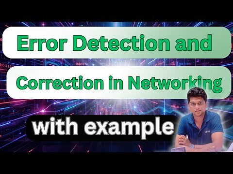 Error Detection & Correction in Networks #error #detection #correction #checksum #hamming #parity