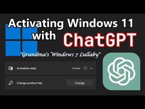 Activating Windows 11 with ChatGPT (Endermanch's Archive)
