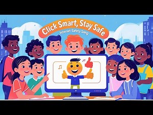 Click Smart, Stay Safe: Internet safety song - Kids’ songs about technology- #OnlineSafetyForKids