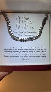 244 reactions | “My boyfriend cried when he opened this” ❤️ ⭐ Give a Gift That He Will Cherish Forever ⭐ 14k Gold & Stainless Steel Finishes ⭐ Lifetime Warranty on All Jewelry Shop Now >> https://verceri.com/products/promise | Verceri | Facebook