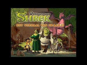 V.Smile Game: Shrek - Dragon's Tale (2006 DreamWorks / VTech)