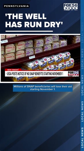 SNAP funding crisis looms with shutdown, affecting millions relying on food assistance