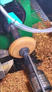 Can a Machine Automatically Make a Peach Wood Bangle? 🤯⚙️#woodworking #shortvideo