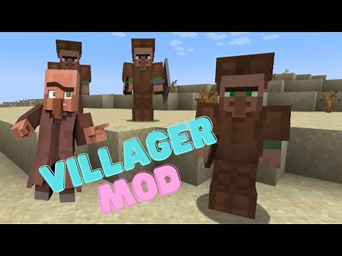 Villager Recruit Mod Showcase | Minecraft