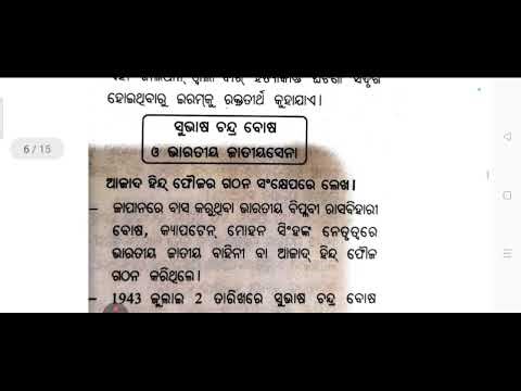 Class 10 Itihas Important Questions | Odisha Board 2026 🔥