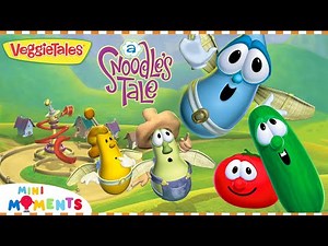 Being Yourself - A Snoodle's Tale ❤️ 📚 | VeggieTales | Mini Moments