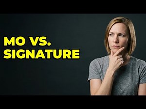 How Can You Tell MO Apart From Criminal Signature?