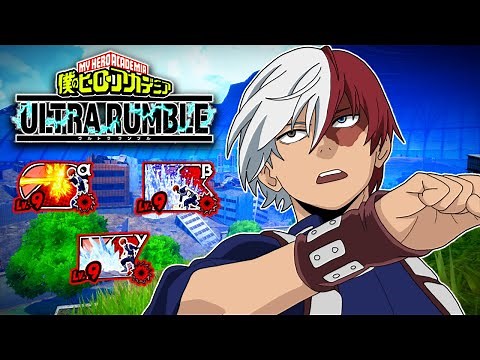 How To Play Todoroki | My Hero Ultra Rumble Guide