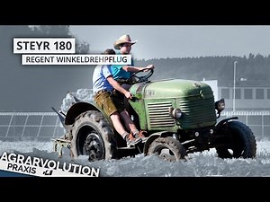Steyr 180 + Regent quarter-turn plough • Ploughing | Agrarvolution Praxis