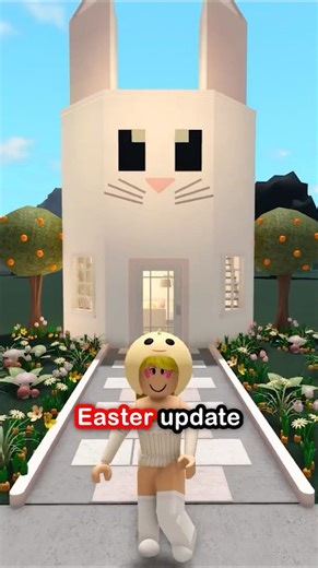 🐣🐰Bloxburg EASTER UPDATE! New Build Items & Minigame #bloxburg #roblox #shorts #robloxbloxburg