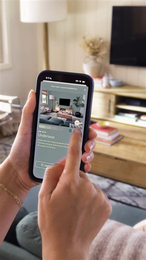 Bye bye, guesswork. Hello, personalized paint color recommendations tailored to your space. Download our new Color Expert™ app, powered by AI: https://bit.ly/3xL2g86 | Sherwin-Williams