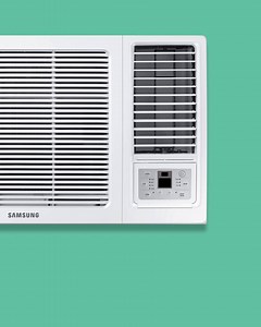 30K views · 413 reactions | Keep the air around you cool and clean at the same time. Introducing Samsung's first Window-Type Inverter Air Conditioner. Learn more: spr.ly/WACCooling | Samsung | Facebook